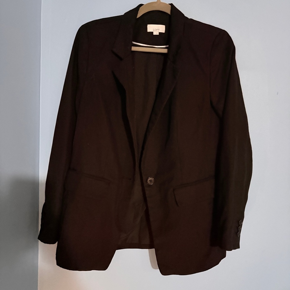 LOFT Elegant Black Blazer